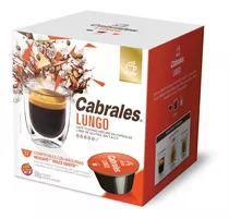 Cápsulas Café Cabrales Dolce Gusto Lungo X 12 U X 7 Gramos