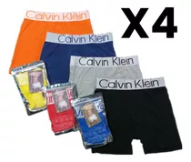 Pack De 4 Boxer Calvin Klein Caballeros Importados Original