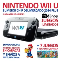 Nintendo Wii U, Wiiu + 7 Juegos + Freeshop + Chip 2024 Full