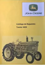 Manual De Repuestos Tractor John Deere 3420