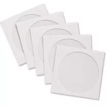 500 Envelope Papel Para Cd / Dvd Com Visor Transparente