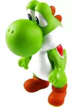 Boneco Yoshi Vinil Articulado 23cm Verde Coleção Nintendo 