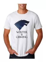 Polera Game Of Thrones Juego De Tronos Winter Is Coming