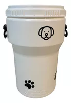 Contenedor Para Alimento Croquetas De Mascotas 20 Kg /bote