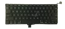 Teclado Para Macbook Pro 13 A1278 Ingles Sin Iluminacion Color Negro