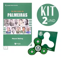 Kit Presente - Os Dez Mais Do Palmeiras + Kit Spinner E Fascículo - Produto Oficial