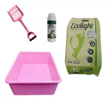 Kit Absorsol Ecolight, Palita, Deo Zootec Y Bandeja Grande