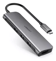 Adaptador Ugreen 5 Em 1 Hub Macbook Pro Air Usb C Hdmi 4k