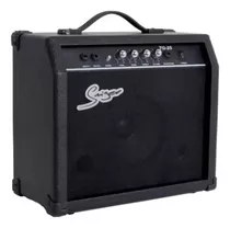 Amplificador Guitarra Eléctrica 25w Smiger Color Negro