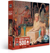 Quebra Cabeça Egito Antigo Esfinge 500 Peças Game Office
