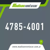 Promo Abril - Madison Rent A Car