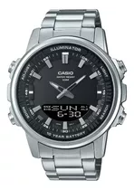 Reloj Hombre Casio Amw-880d 1a Ø47mm Sumergible 50m  Impacto
