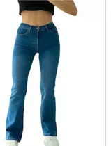 Mom Jeans Para Damas Bota Ancha Flare Straight Jeans