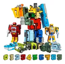 Super Transformers Números Veículos E O Super Robô Promoção