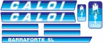 Adesivos Caloi Barra Forte Sl 1982 Azul
