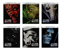 Star Wars Steelbook Episodios 1 2 3 4 5 6 Paquete Blu-ray