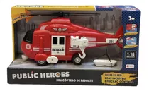 Helicoptero Com Luz E Som 1:16 M