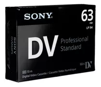  Casette De Video Camara Sony Dvm63ps Minidv 63min 