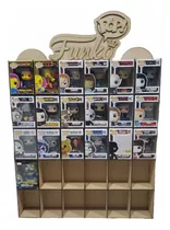 Exhibidor Funko Pop Mdf Para 30 Piezas Abiertos Y Cerrados