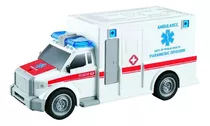 Ambulância Com Luz E Som De Fricção 1:20 639- Shiny Toys