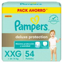 Pañales Pampers Deluxe Protection Xxg X 54 Unidades