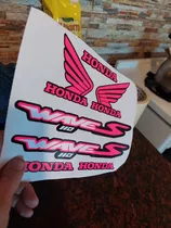 Calcos Honda Wave S 100% Personalizados Esteticas