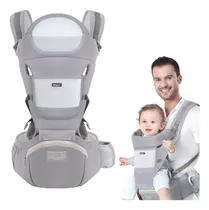 Porta Bebe Canguro Ajustable Con Asiento Seguro Y Resistente