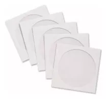 100 Capa Envelopes Papel Branco Para Cd,e Dvd + 20 De Brinde