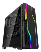 Gabinete Atx Gamer Bluecase Led Rgb Preto Bg-009 / Grande