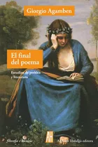 Final Del Poema,el - Agamben,giorgio