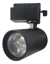 Spot Para Trilho Eletrificado Preto Led 7w 3000k Ou 6000k