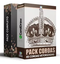 Pack Coroas Cliparts Vetorizadas Cdr Qualidade Premium