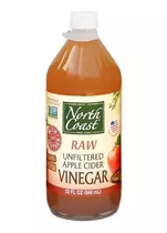 Vinagre Manzana North Coast Sin Filtrar Apple Usa Con Madre