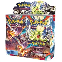 Caixa 36 Pacotes Cartelas Pokémon Obsidiana Em Chamas Ev03