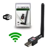 Adaptador Wireless Usb Sem Fio Com Antena Wifi 900mbps 802.1