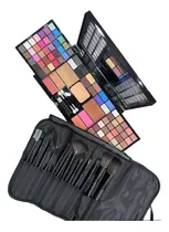 Set De Maquillaje Completo Tejar Crazy Love + Set De Brochas