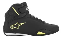 Tenis Alpinestars Sektor Viagen Preto/amarelo Nova Original