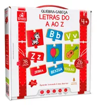 Jogo Letras Do A Ao Z Educativo Infantil -9305 B. De Criança