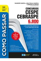 Livro Como Passar Em Concursos Cespe / Cebraspe - 6.800 Ques