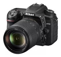  Nikon Kit D7500 + Lente 18-140mm Ed Vr Dslr Color  Negro