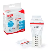 Bolsa Para Leche Materna Nuk X25 180ml; Tiensa Universo Bebe