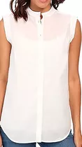 Camisa Lacoste Mujer Sin Mangas Cf7463