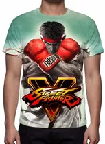 Camiseta  Game Street Fighter 5 - Ryu 