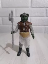 Star Wars Vintage, Klaatu 1983 Faldón Original Y Arma Repro