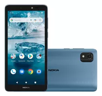 Smartphone Nokia C2 Segunda Edição, Azul, Tela 5.7  | 4g+wi-