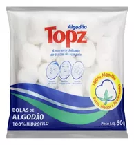 Algodão 100% Hidrófilo Puro Bolas 50g Macio Absorvente Rosto