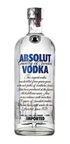 Vodka Absolut 1l - Original - Pronta Entrega