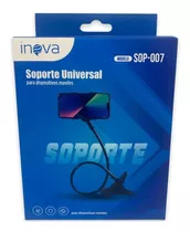 Soporte De Mesa Flexible Inova Sop-007 Con Clip Para Celular