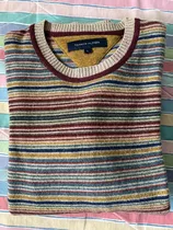 Sweater Pura Lana Hombre Tommy Hilfiger. Large Impecable