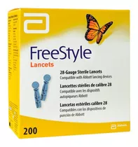 Freestyle Lancets Caja Con 200 Lancetas